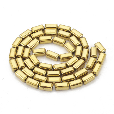 Electroplate Non-magnetic Synthetic Hematite Beads Strands G-N0322-10K-1