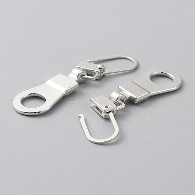 Zinc Alloy Zipper Puller FIND-WH0002-25P-1
