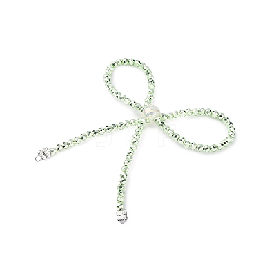 Alloy & Glass Bowknot Chandelier Component Links PALLOY-D360-01E-1