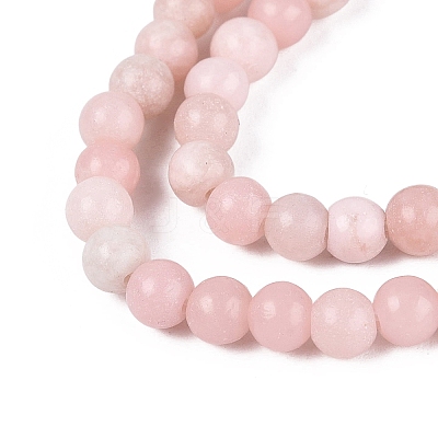 Natural Pink Opal Beads Strands G-N367-01A-01-1