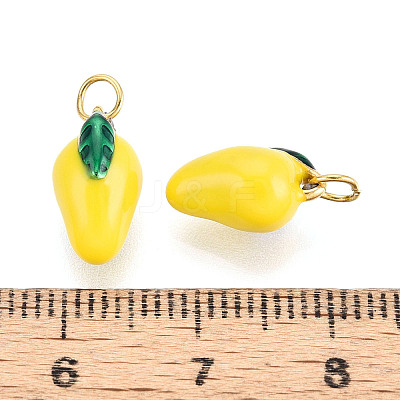 304 Stainless Steel Enamel Pendants STAS-T069-50-1
