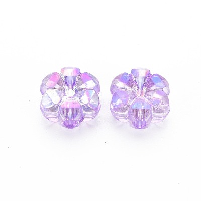 Transparent Acrylic Beads MACR-S373-06-C04-1