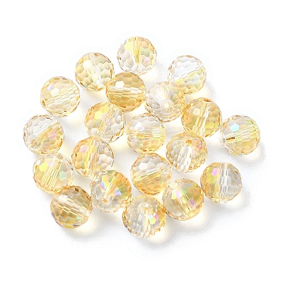AB Color Plated Glass Beads EGLA-P059-02B-AB18-1