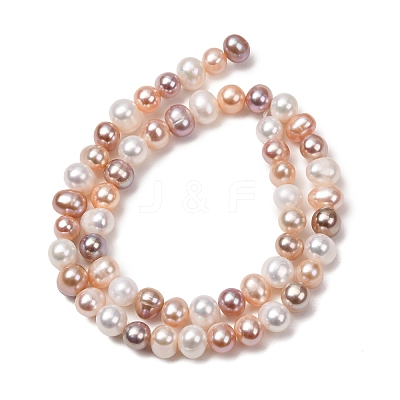 Natural Cultured Freshwater Pearl Beads Strands PA-CBABE82-14-1