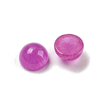 Natural White Jade Dyed Cabochons G-H309-03-37-1