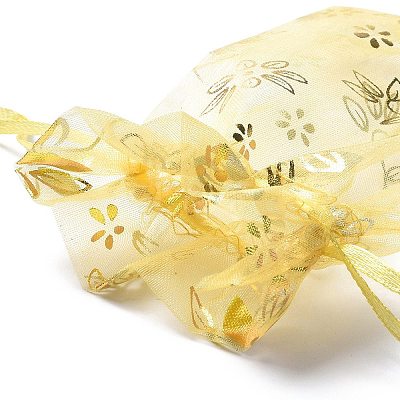 Organza Drawstring Jewelry Pouches OP-I001-A03-1