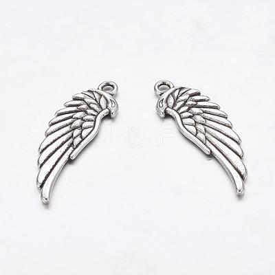 Tibetan Style Alloy Pendants X-TIBEP-5445-AS-LF-1