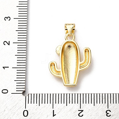 Brass Enamel Pendants FIND-I054-01C-G-1