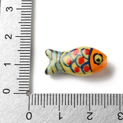 Handmade Porcelain Beads PORC-Z006-04B-01-1