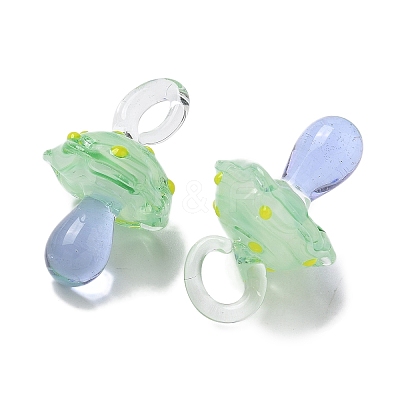 Handmade Lampwork Pendants LAMP-M021-01C-1