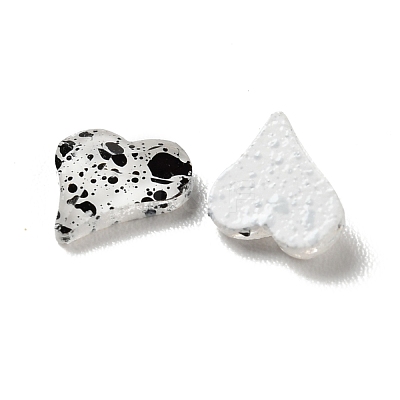 Spot Pattern Resin Cabochons MRMJ-G015-03-1