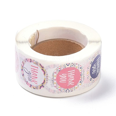 Round PVC Self-Adhesive Paper Stickers DIY-XCP0001-50-1