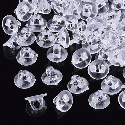 Transparent AS Plastic Charm Base Settings X-FIND-T064-006A-01-1