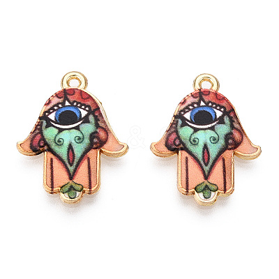Printed Alloy Pendants ENAM-ZX002-31A-1