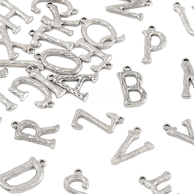 26Pcs 26 Styles Brass Pendants KK-FS0001-65P-1