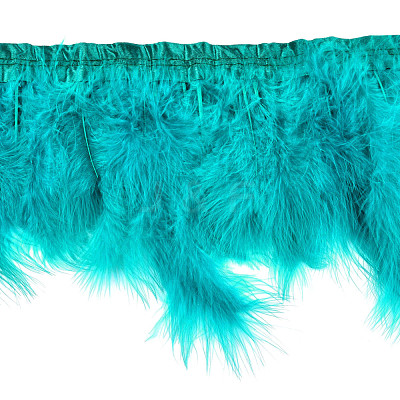 Turkey Feather Fringe Trimming FIND-T037-03F-1