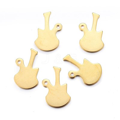 201 Stainless Steel Pendants STAS-O110-08G-1