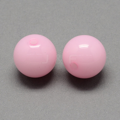 Imitation Jelly Acrylic Beads JACR-R001-8mm-11-1