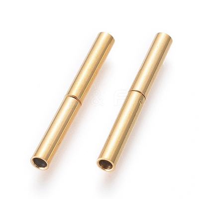 304 Stainless Steel Bayonet Clasps STAS-M274-002G-1