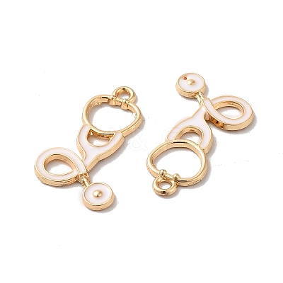 Alloy Enamel Pendants ENAM-D043-07G-1