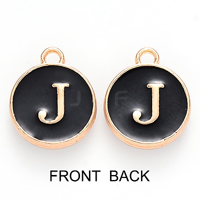 Golden Plated Alloy Charms ENAM-SZ0001-25B-J-1