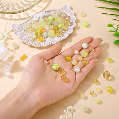 80G Transparent Glass Beads DGLA-TA0001-47D-1