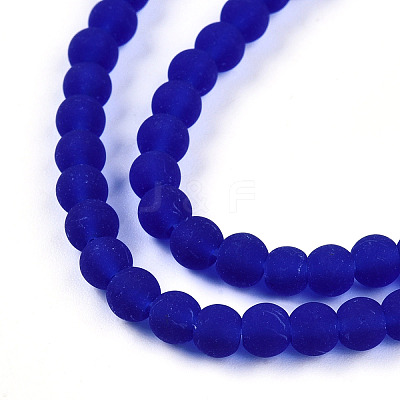 Transparent Glass Beads Strands LS-GLAA-T032-T4mm-MD16-1