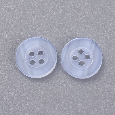4-Hole Plastic Buttons BUTT-S020-11-12.5mm-1