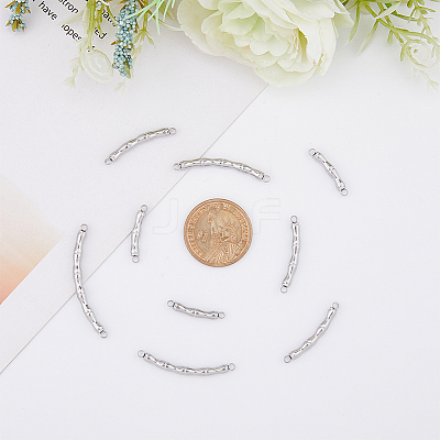 16Pcs 4 Styles 304 Stainless Steel Connector Charms STAS-DC0013-62-1