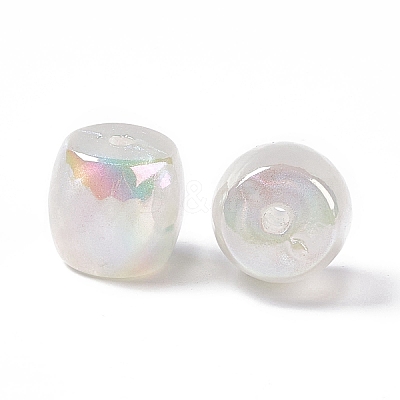 Opaque Acrylic Beads OACR-C009-01F-1