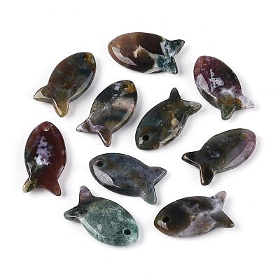 Natural & Synthetic Mixed Gemstone Pendants LS-G-N342-106-1