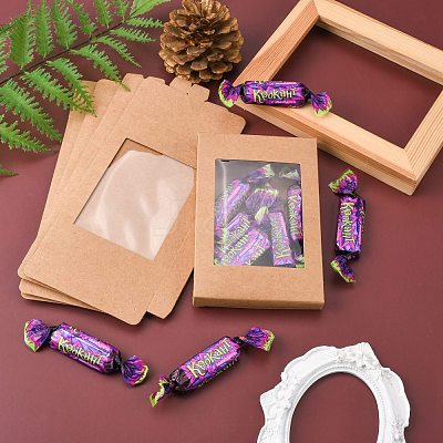Foldable Creative Kraft Paper Box X-CON-L018-C06-1