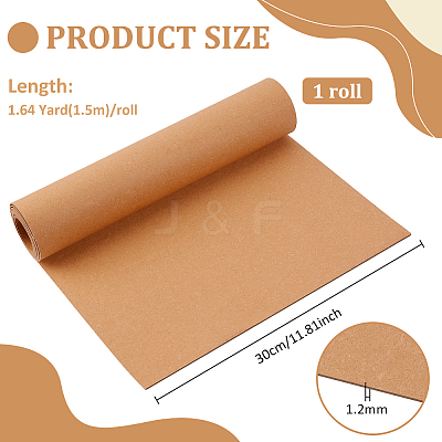 Blended Leather Handicraft Liner Roll for Bags and Purses Material AJEW-WH0817-023A-05-1