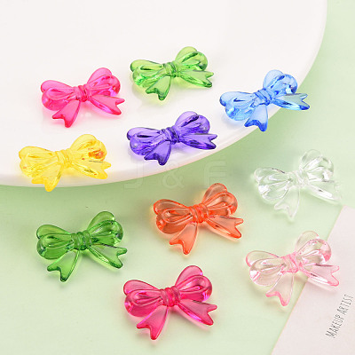 Transparent Acrylic Beads X-TACR-S154-56B-1