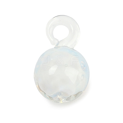 Handmade Lampwork Pendants LAMP-Q005-07F-1