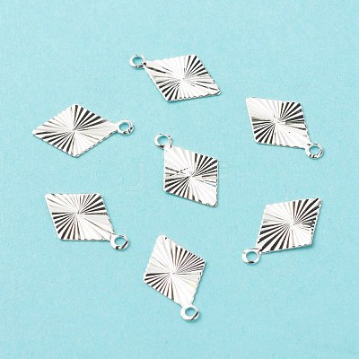 Brass Charms KK-F831-026S-RS-1