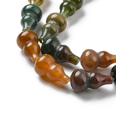 Natural Indian Agate Beads Strands G-C039-A07-1