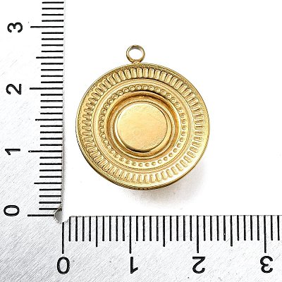 Plastic Pearl Pendants STAS-Q360-03D-G-1
