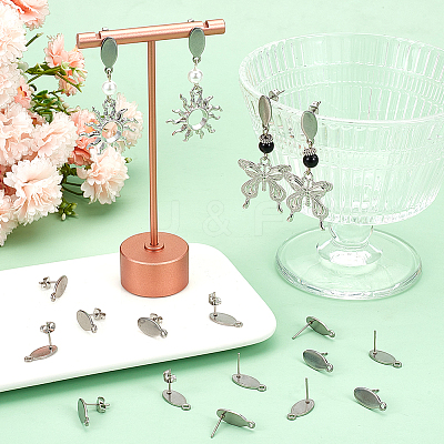 304 Stainless Steel Stud Earring STAS-SC0008-69-1