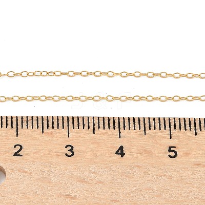 1/20 14K Gold Filled Cable Chain Necklaces for Women Men NJEW-Z068-01G-1