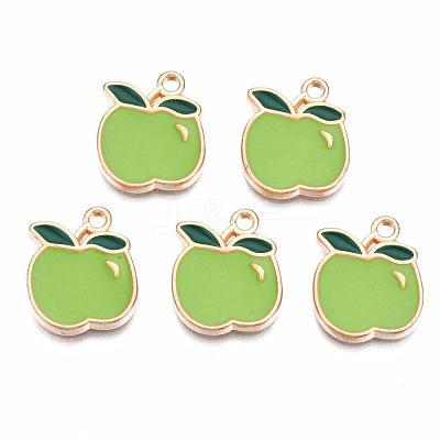 Alloy Enamel Charms X-ENAM-S115-020-1