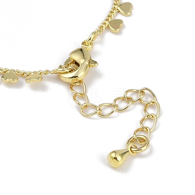 Rack Plating Brass Bracelets for Women BJEW-K244-08A-G-1