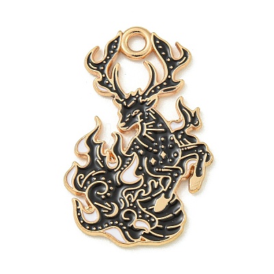 Alloy Enamel Pendants ENAM-I060-05F-1