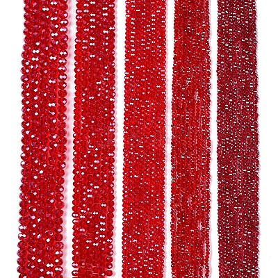 Electroplate Glass Beads Strands LS-EGLA-A044-T6mm-A01-1