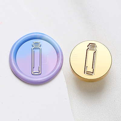 Wax Seal Brass Stamp Head AJEW-G056-01U-1