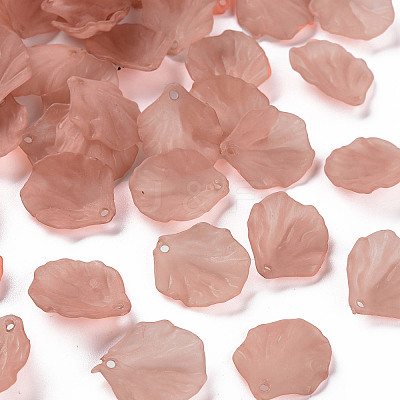 Transparent Frosted Acrylic Pendants MACR-S371-01A-763-1