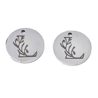 Non-Tarnish 304 Stainless Steel Charms STAS-T059-26P-L-1
