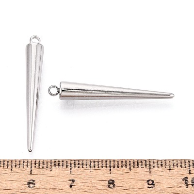 304 Stainless Steel Pendants X-STAS-T075-22B-P-1