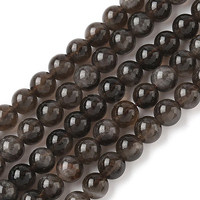 Natural Smoky Quartz Beads Strands X-G-G184-A04-02-1