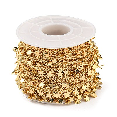 Brass Link Chains AJEW-Z028-05A-1